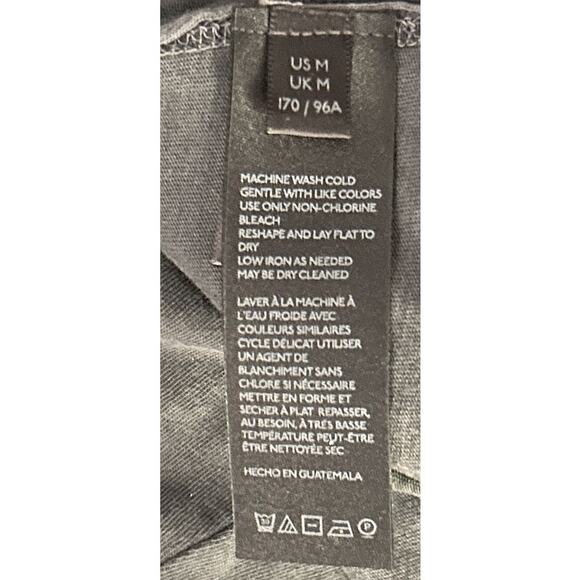 NWT We The Free Aubrey One Shoulder Black Cotton Tee Medium - Picture 8 of 9